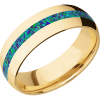 10K Yellow Gold + Polish Finish