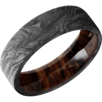 Forged Carbon Fiber + None Finish + Cocobolo