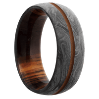 Forged Carbon Fiber + None Finish + Cocobolo