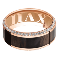 14K Rose Gold + Polish , Polish Finish