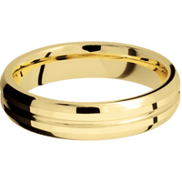 18K Yellow Gold + Polish , Polish Finish