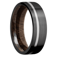 Zirconium + Satin , Satin Finish + Walnut