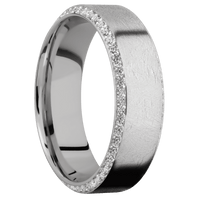 Palladium Silver + Distressed , Polish Finish