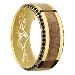 14K Yellow Gold + Polish , Polish Finish