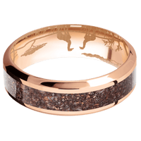 14K Rose Gold + Polish , Polish Finish