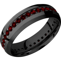 Zirconium + Polish , Satin Finish