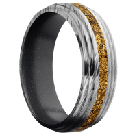 Damascus + Polish Finish + Dark Grey