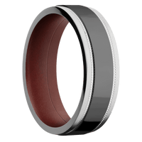 Cobalt Chrome + Polish , Bead Finish + Crimson
