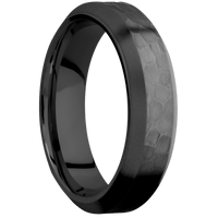 Zirconium + Hammer , Bead Finish