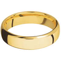 18K Yellow Gold + Polish , Polish Finish