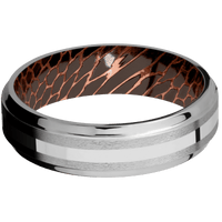 Titanium + Stone , Polish Finish + Superconductor Noir