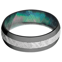 Zirconium + Polish Finish + Black Mother of Pearl