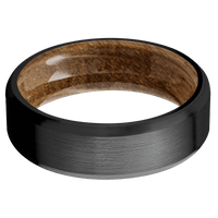 Zirconium + Satin , Satin Finish + Whiskey Barrel