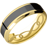 10K Yellow Gold + Polish , Polish Finish