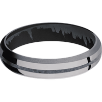 Tantalum + Polish , Bead Finish + Black