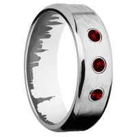 Cobalt Chrome + Hammer , Bead Finish + Your Color