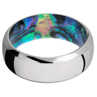 Titanium + Polish , Polish Finish + Abalone