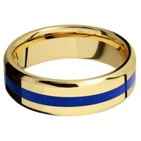 10K Yellow Gold + Polish , Polish Finish