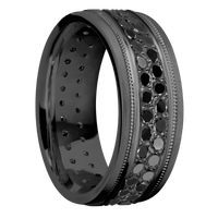 Zirconium + Bead , Satin Finish