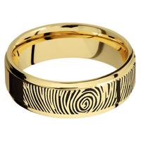 10K Yellow Gold + Polish , Polish Finish