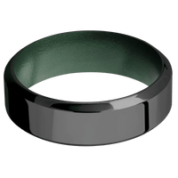 Zirconium + Polish , Polish Finish + Eastern Green