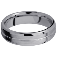 Tantalum + Polish , Satin Finish