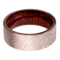 Superconductor + Satinetched Finish + Blood Wood