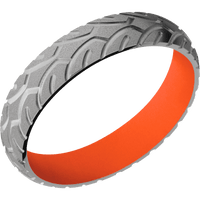 Titanium + Sand Finish + Hunter Orange