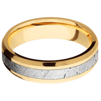 14K Yellow Gold + Polish , Polish Finish