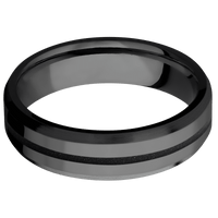 Zirconium + Polish , Satin Finish