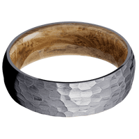 Tantalum + Hammer Finish + Whiskey Barrel