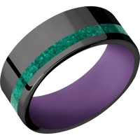 Zirconium + Polish , Polish Finish + Wild Purple