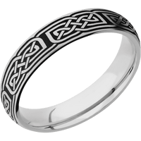 18K White Gold + Satin Finish