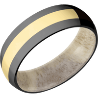 Zirconium + Polish Finish + Antler