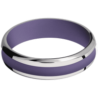 Titanium + Polish , Polish Finish + Bright Purple