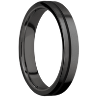 Zirconium + Bead , Machine Finish + Tantalum Noir