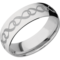 10K White Gold + Polish Finish