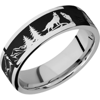 10K White Gold + Polish Finish