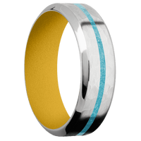 Cobalt Chrome + Hammer , Polish Finish + Metallic Yellow