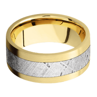 10K Yellow Gold + Satin Finish