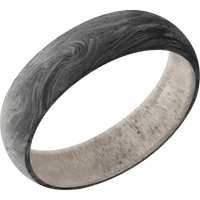 Forged Carbon Fiber + None Finish + Antler