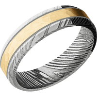 Damascus + Polish Finish