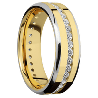 14K Yellow Gold + Polish , Polish Finish