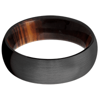 Zirconium + Satin Finish + Cocobolo