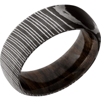 Damascus + Acid Finish + Ziricote