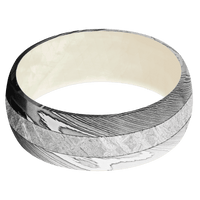 Damascus + Polish Finish + Freshwater Mother of Pearl