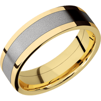 10K Yellow Gold + Polish Finish