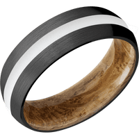 Zirconium + Satin Finish + Whiskey Barrel