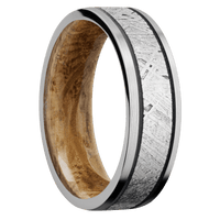 Palladium Silver + Satin Finish + Whiskey Barrel