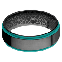 Zirconium + Bead , Satin Finish